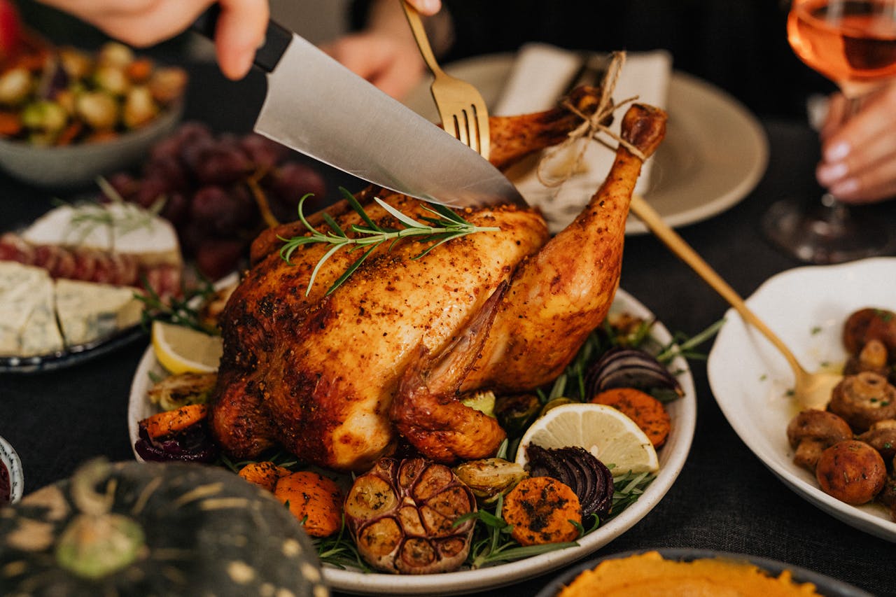Crafting Captivating Headlines: Your awesome post title goes here A delicious roasted chicken with vegetables, perfect for a holiday feast.