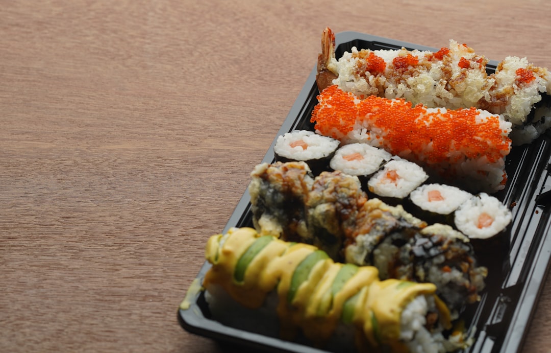 About Various of sushi ready to eat